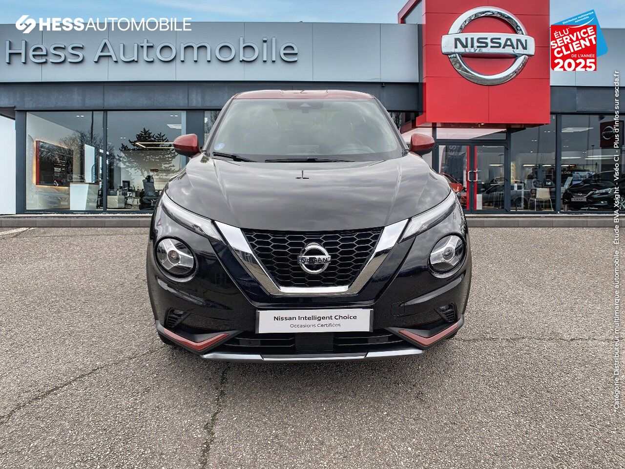 Véhicule d'occasion NISSAN JUKE 1.0 DIG-T 114CH N-DESIGN DCT 2021 chez Renault Colmar