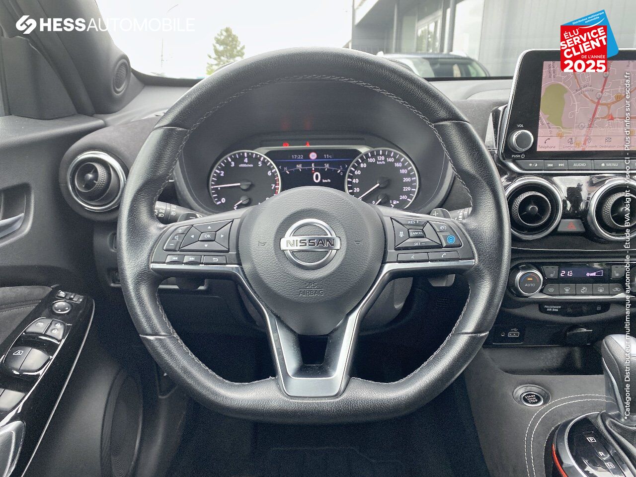 Véhicule d'occasion NISSAN JUKE 1.0 DIG-T 114CH N-DESIGN DCT 2021 chez Renault Colmar