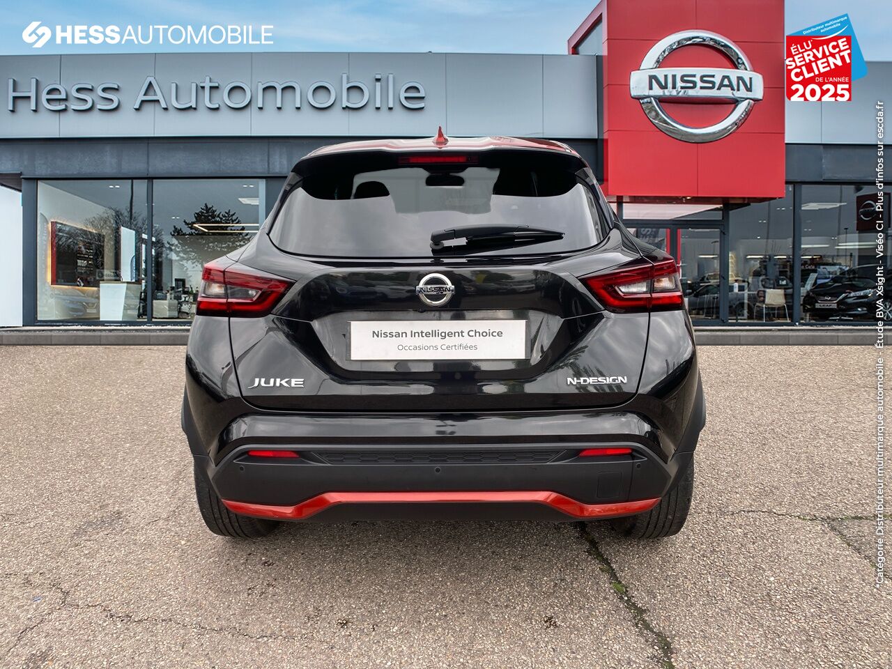Véhicule d'occasion NISSAN JUKE 1.0 DIG-T 114CH N-DESIGN DCT 2021 chez Renault Colmar