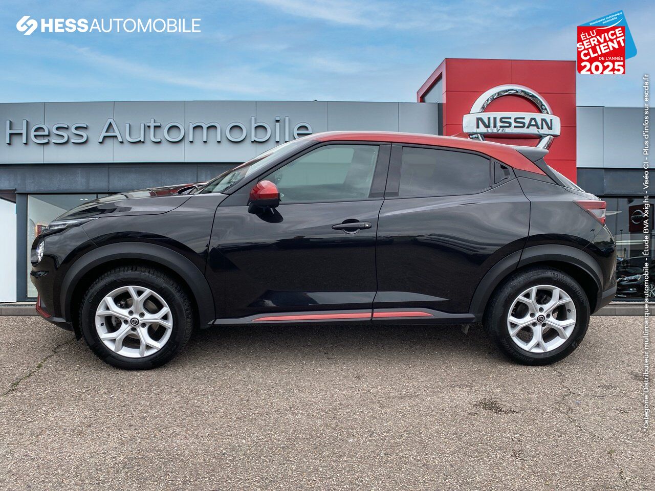 Véhicule d'occasion NISSAN JUKE 1.0 DIG-T 114CH N-DESIGN DCT 2021 chez Renault Colmar