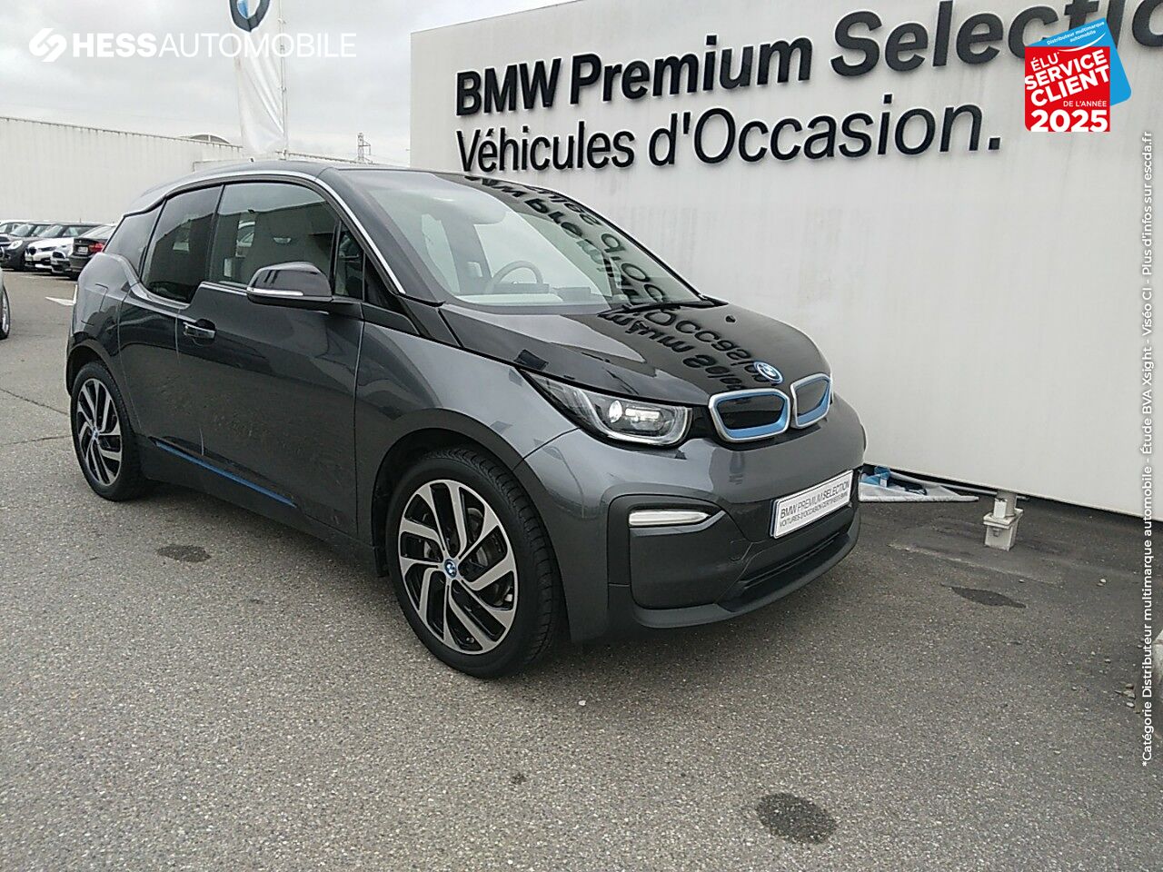 Véhicule d'occasion BMW I3 170CH 94AH +CONNECTED LOFT HKARDON JA19 GPS chez BMW Mulhouse