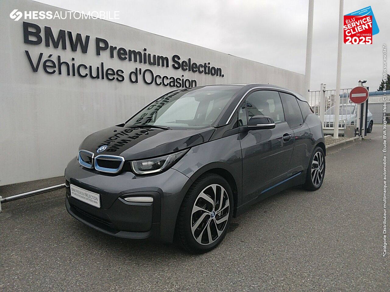 Véhicule d'occasion BMW I3 170CH 94AH +CONNECTED LOFT HKARDON JA19 GPS chez BMW Mulhouse