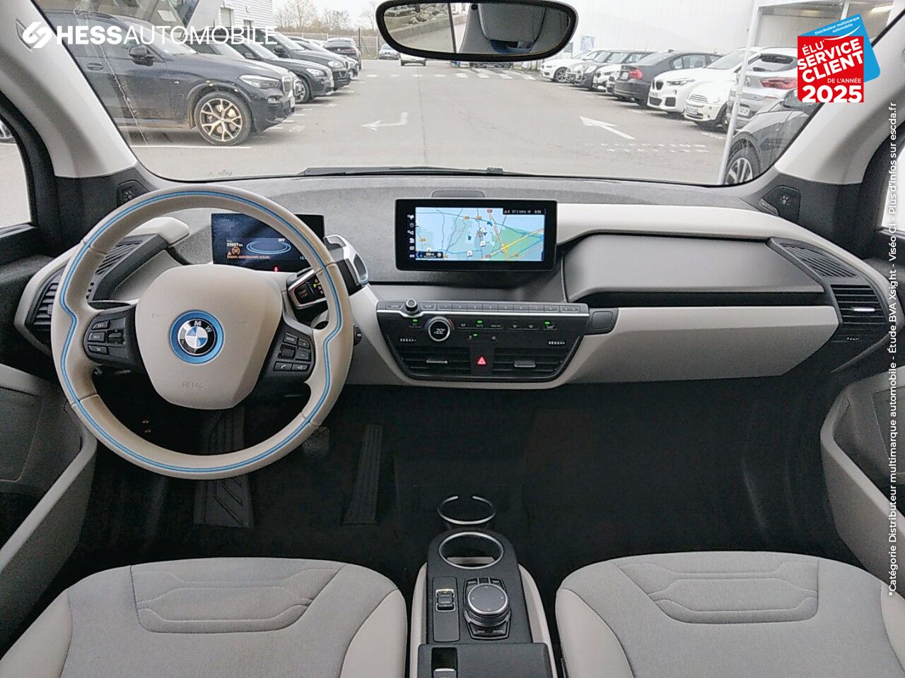 Véhicule d'occasion BMW I3 170CH 94AH +CONNECTED LOFT HKARDON JA19 GPS chez BMW Mulhouse