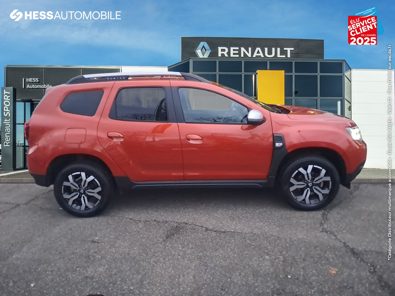Véhicule d'occasion DACIA DUSTER 1.5 BLUE DCI 115CH PRESTIGE + 4X2 GPS CAMERA chez Renault Colmar