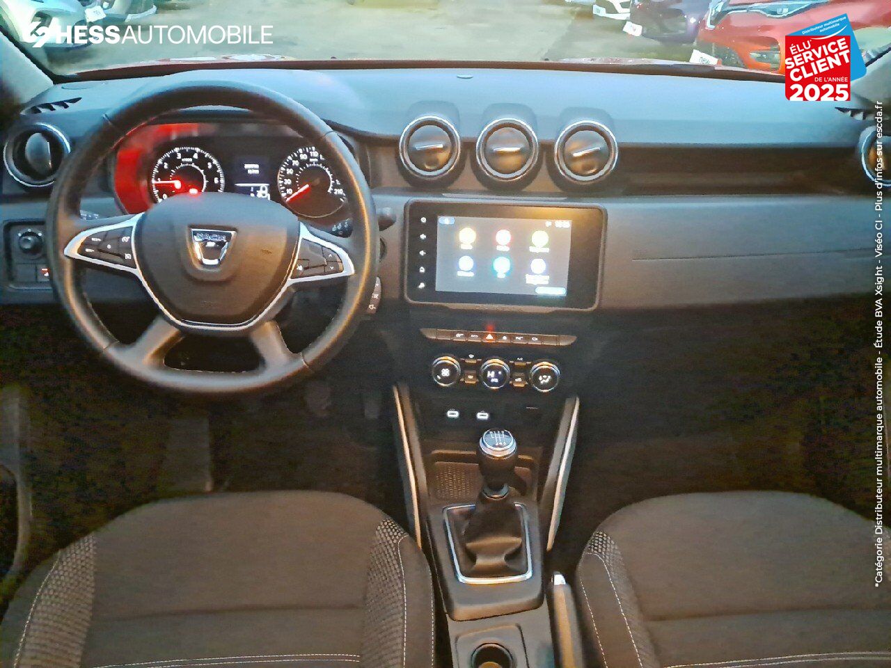 Véhicule d'occasion DACIA DUSTER 1.5 BLUE DCI 115CH PRESTIGE + 4X2 GPS CAMERA chez Renault Colmar