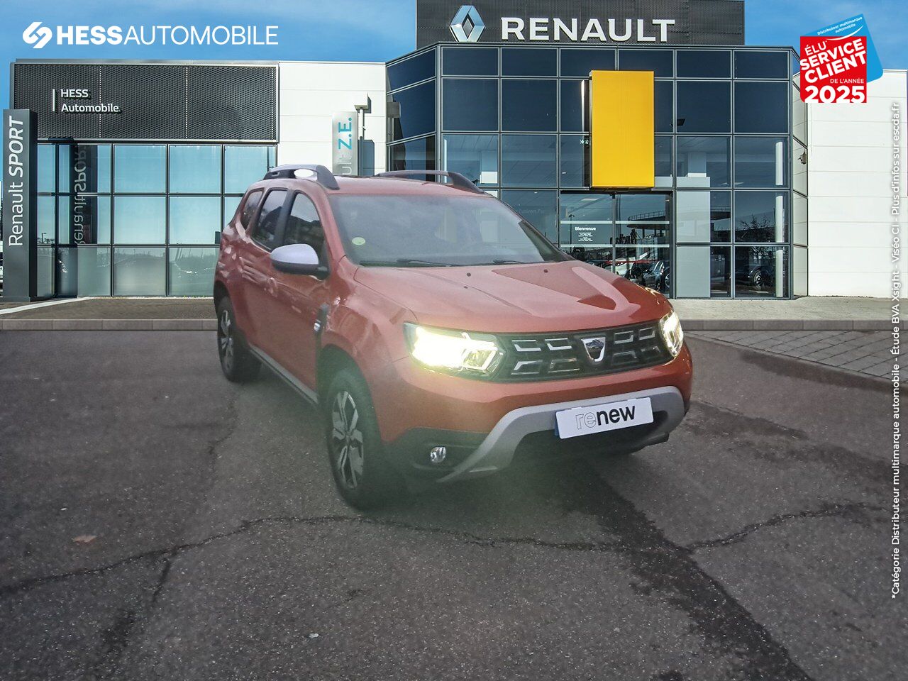 Véhicule d'occasion DACIA DUSTER 1.5 BLUE DCI 115CH PRESTIGE + 4X2 GPS CAMERA chez Renault Colmar
