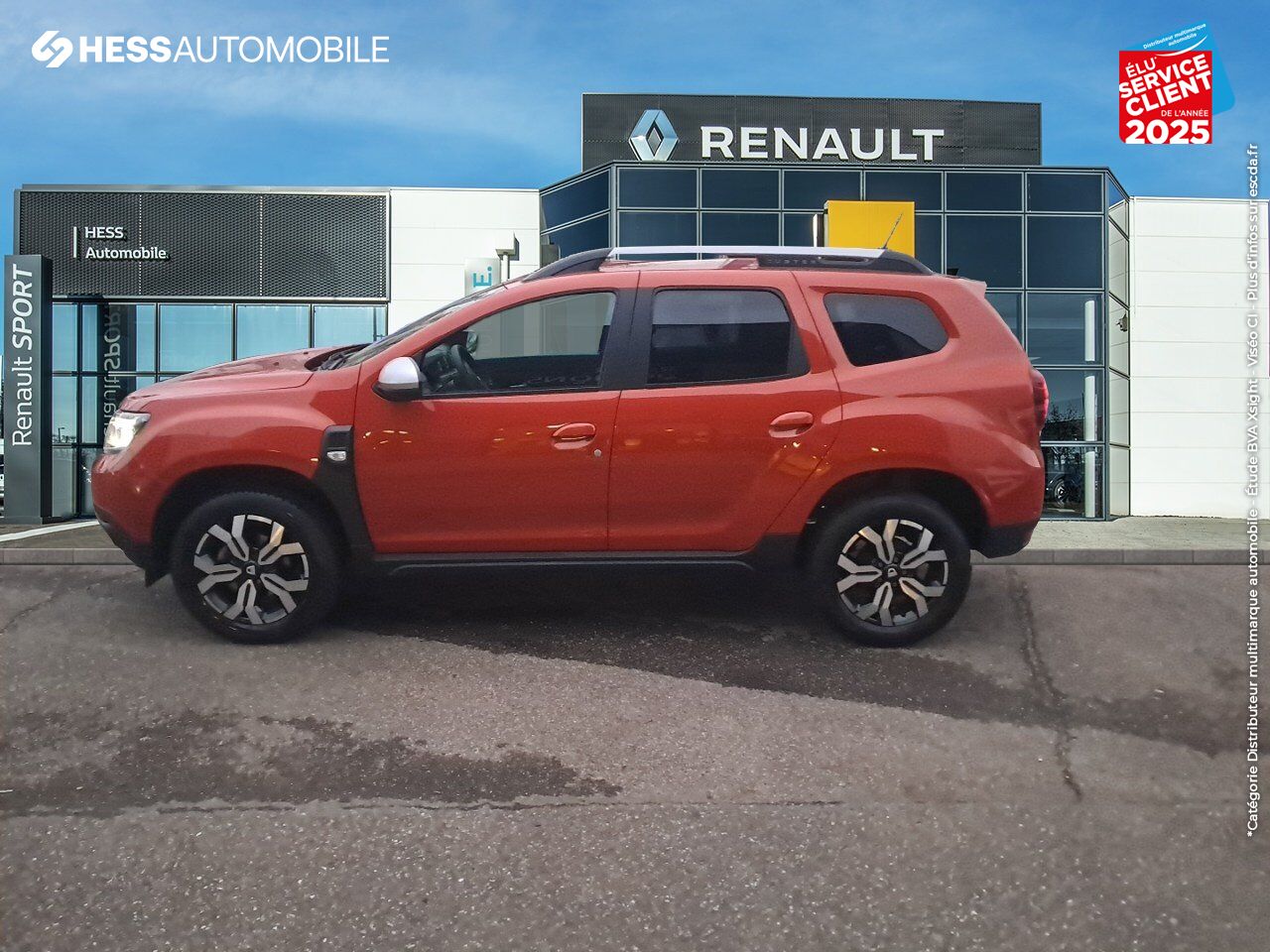 Véhicule d'occasion DACIA DUSTER 1.5 BLUE DCI 115CH PRESTIGE + 4X2 GPS CAMERA chez Renault Colmar