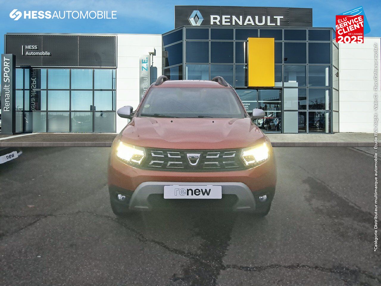Véhicule d'occasion DACIA DUSTER 1.5 BLUE DCI 115CH PRESTIGE + 4X2 GPS CAMERA chez Renault Colmar
