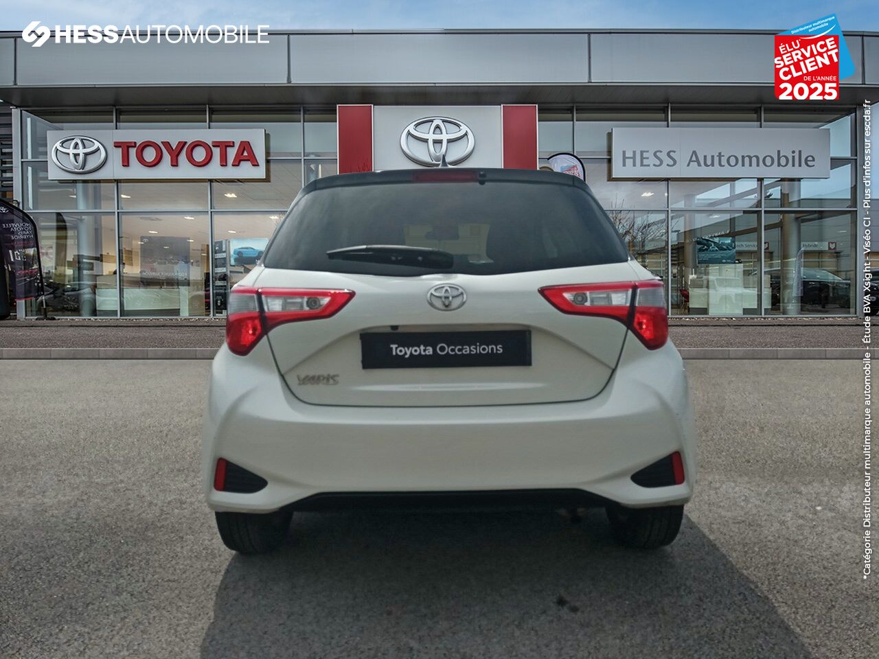 Véhicule d'occasion TOYOTA YARIS 70 VVT-I DESIGN Y20 5P MY19 chez Toyota Belfort