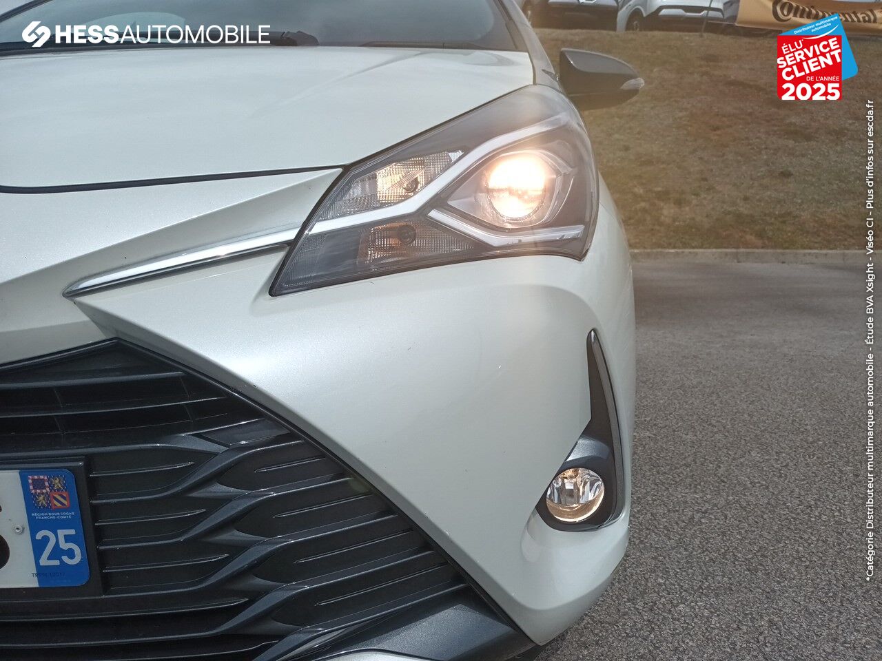 Véhicule d'occasion TOYOTA YARIS 70 VVT-I DESIGN Y20 5P MY19 chez Toyota Belfort