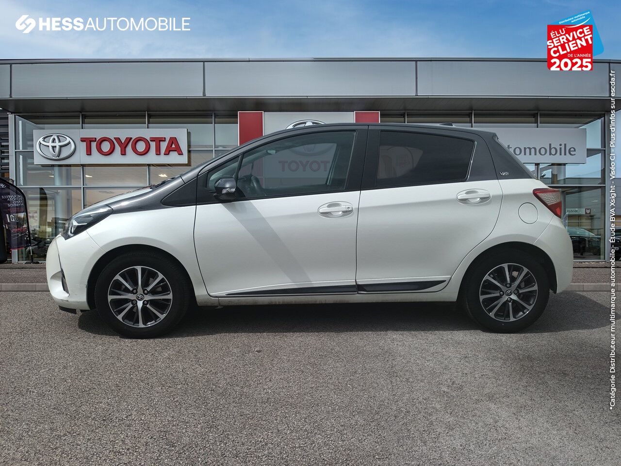 Véhicule d'occasion TOYOTA YARIS 70 VVT-I DESIGN Y20 5P MY19 chez Toyota Belfort