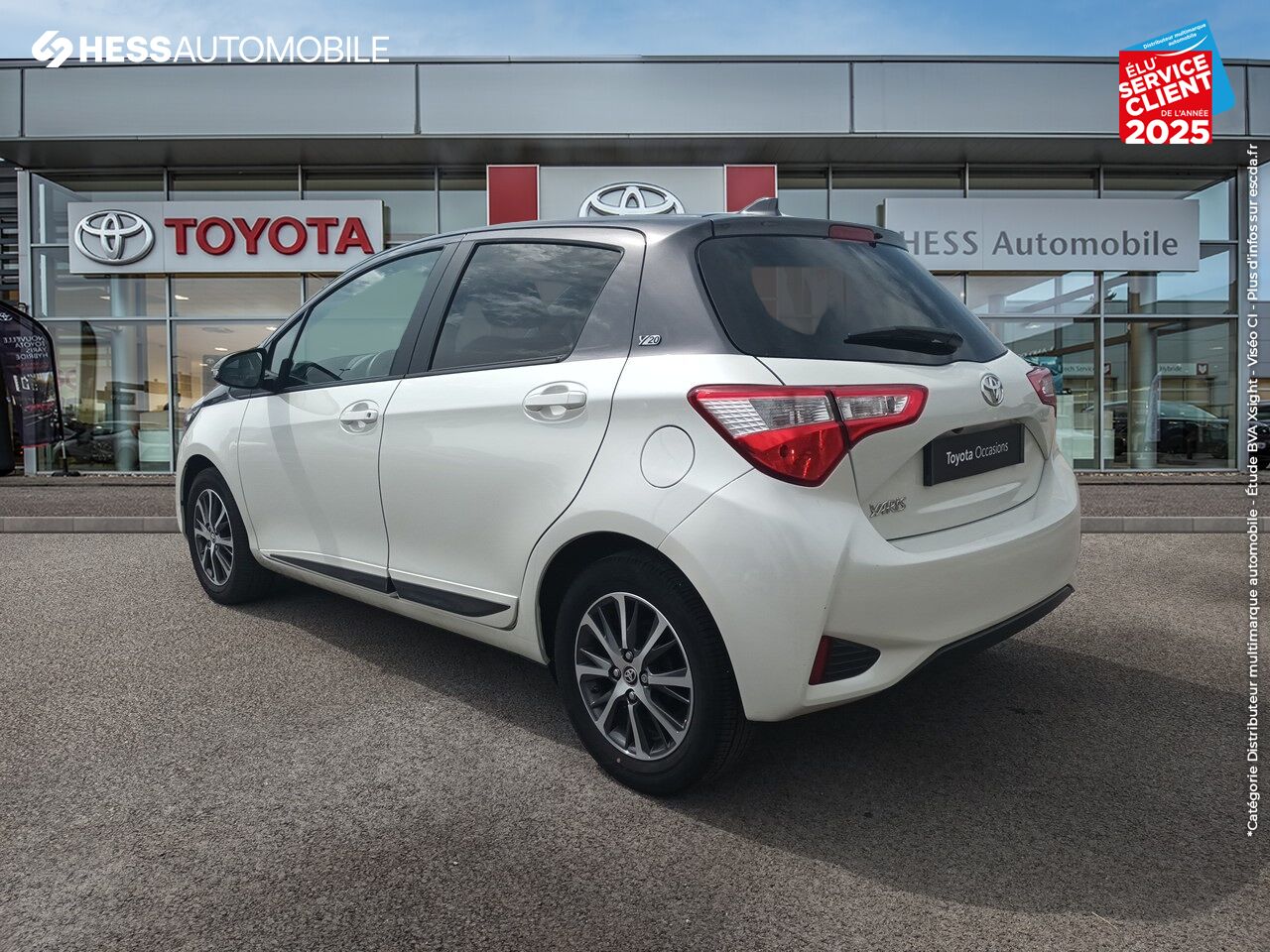 Véhicule d'occasion TOYOTA YARIS 70 VVT-I DESIGN Y20 5P MY19 chez Toyota Belfort