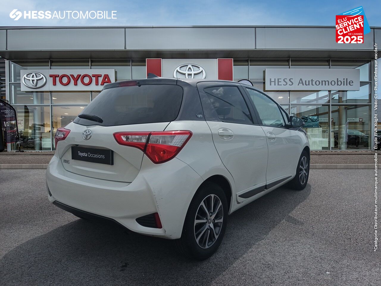 Véhicule d'occasion TOYOTA YARIS 70 VVT-I DESIGN Y20 5P MY19 chez Toyota Belfort