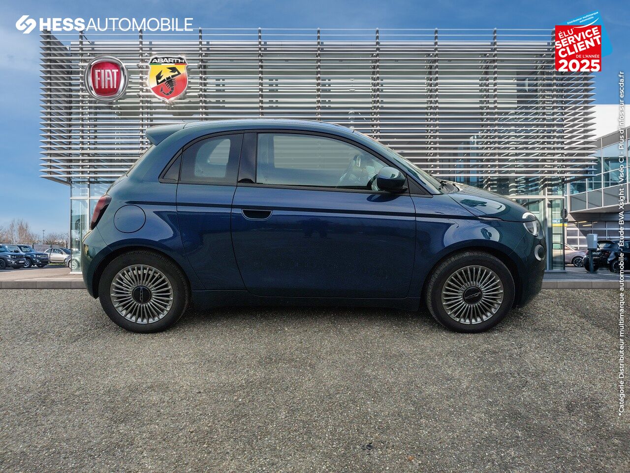 Véhicule d'occasion FIAT 500 3+1 E 118CH ICONE GPS CAMERA chez Toyota Thionville