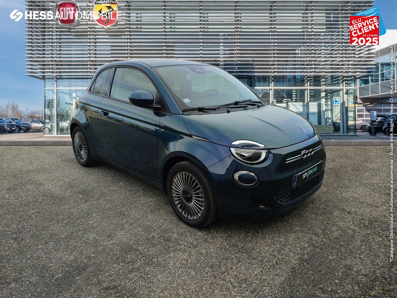 Véhicule d'occasion FIAT 500 3+1 E 118CH ICONE GPS CAMERA chez Toyota Thionville