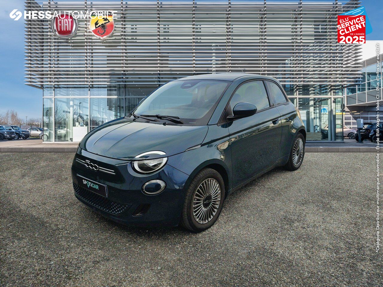 Véhicule d'occasion FIAT 500 3+1 E 118CH ICONE GPS CAMERA chez Toyota Thionville