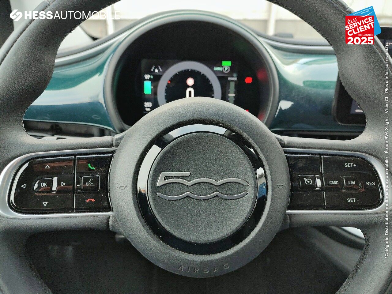 Véhicule d'occasion FIAT 500 3+1 E 118CH ICONE GPS CAMERA chez Toyota Thionville