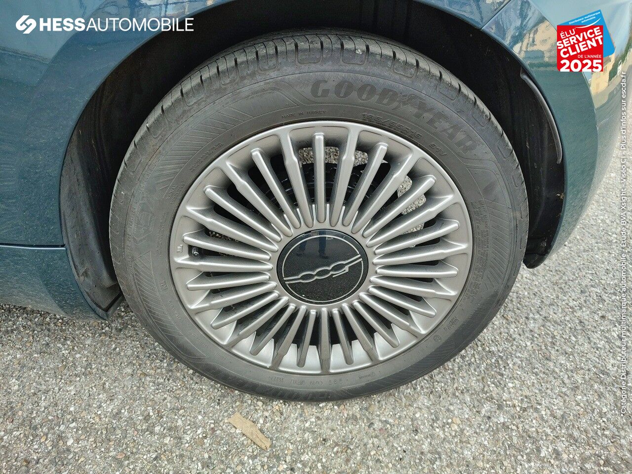 Véhicule d'occasion FIAT 500 3+1 E 118CH ICONE GPS CAMERA chez Toyota Thionville
