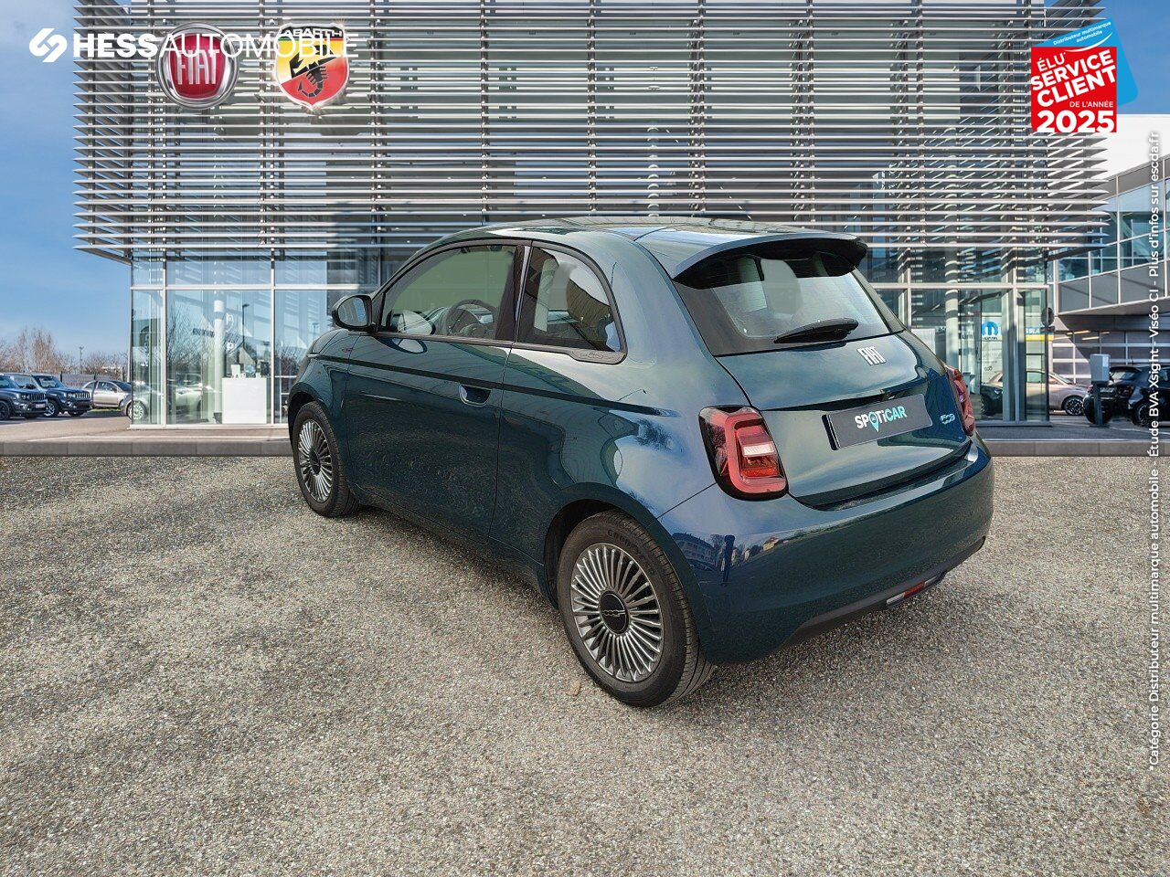 Véhicule d'occasion FIAT 500 3+1 E 118CH ICONE GPS CAMERA chez Toyota Thionville
