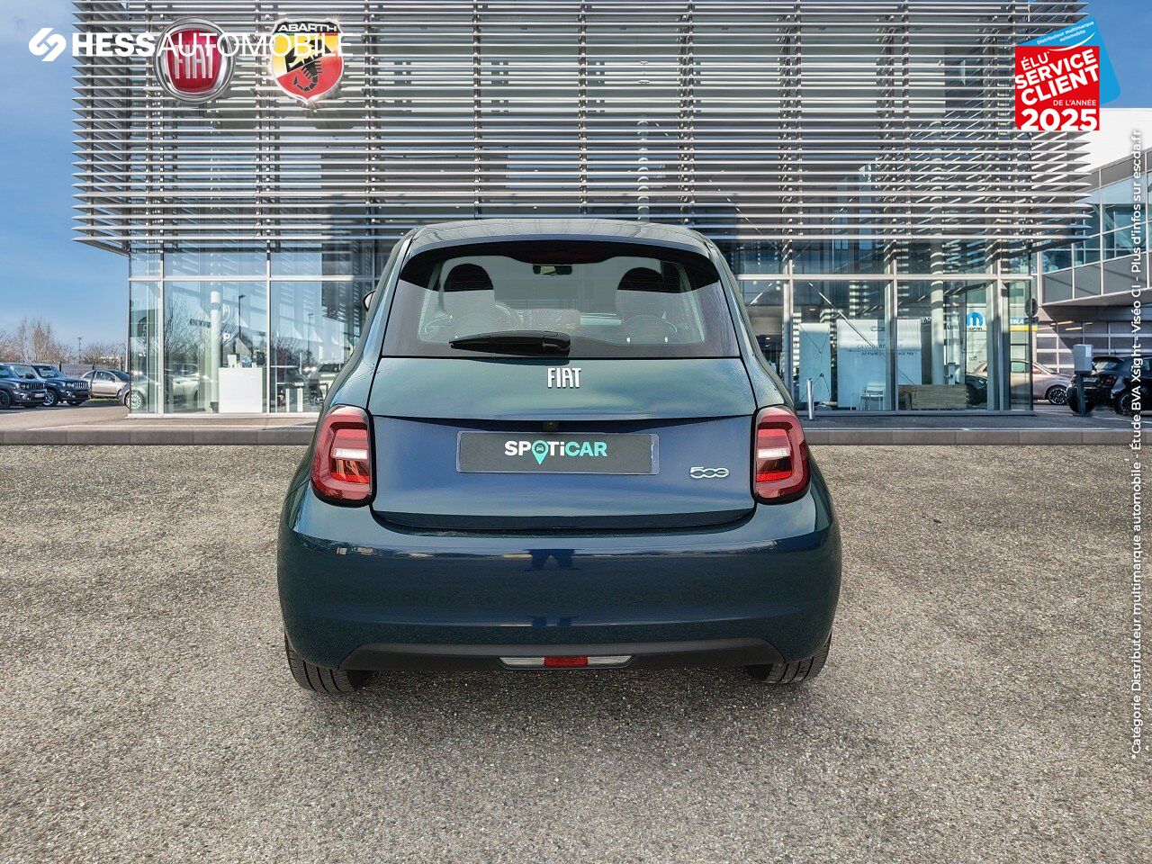 Véhicule d'occasion FIAT 500 3+1 E 118CH ICONE GPS CAMERA chez Toyota Thionville