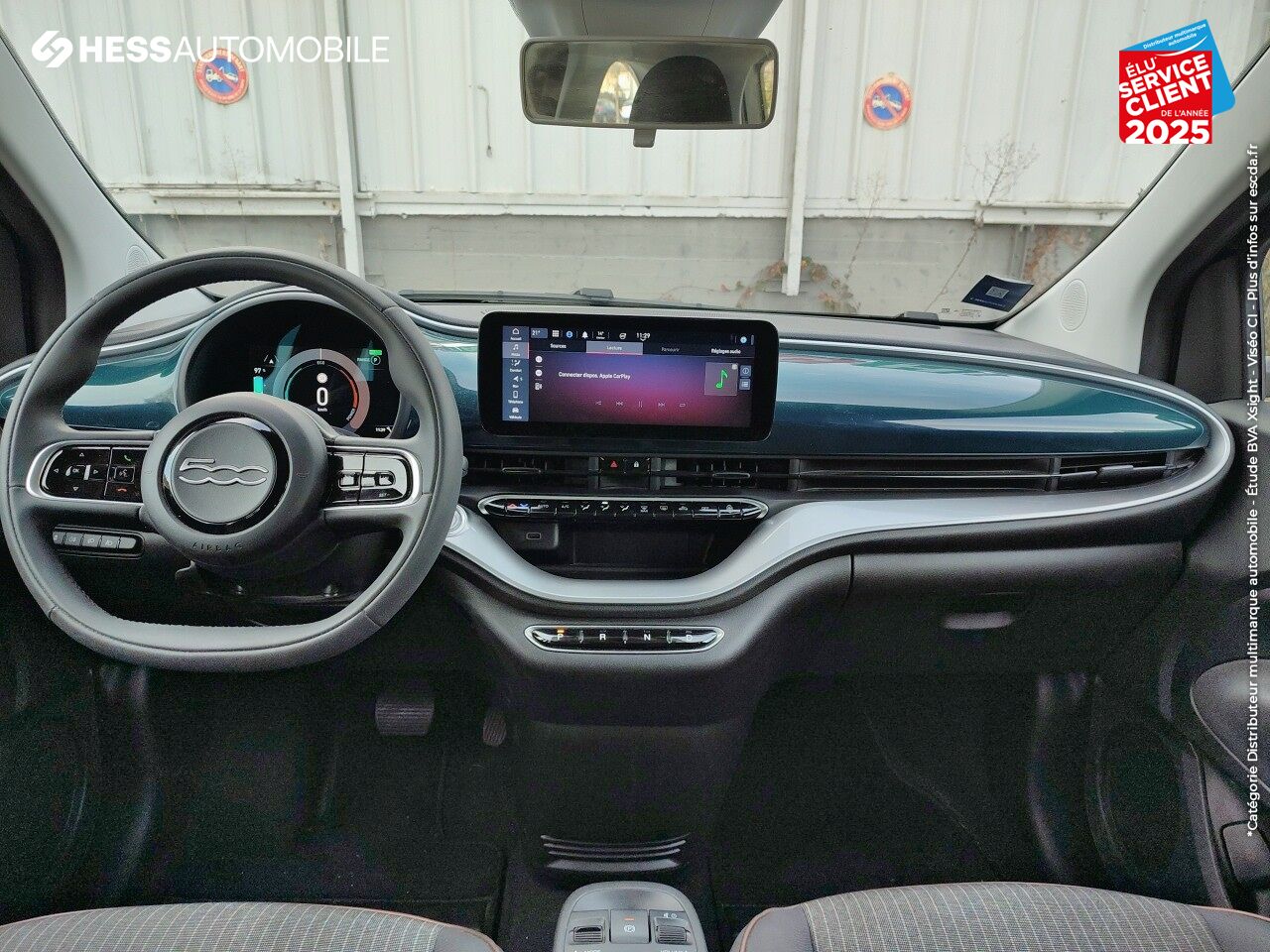 Véhicule d'occasion FIAT 500 3+1 E 118CH ICONE GPS CAMERA chez Toyota Thionville