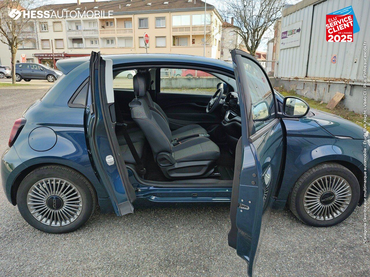 Véhicule d'occasion FIAT 500 3+1 E 118CH ICONE GPS CAMERA chez Toyota Thionville