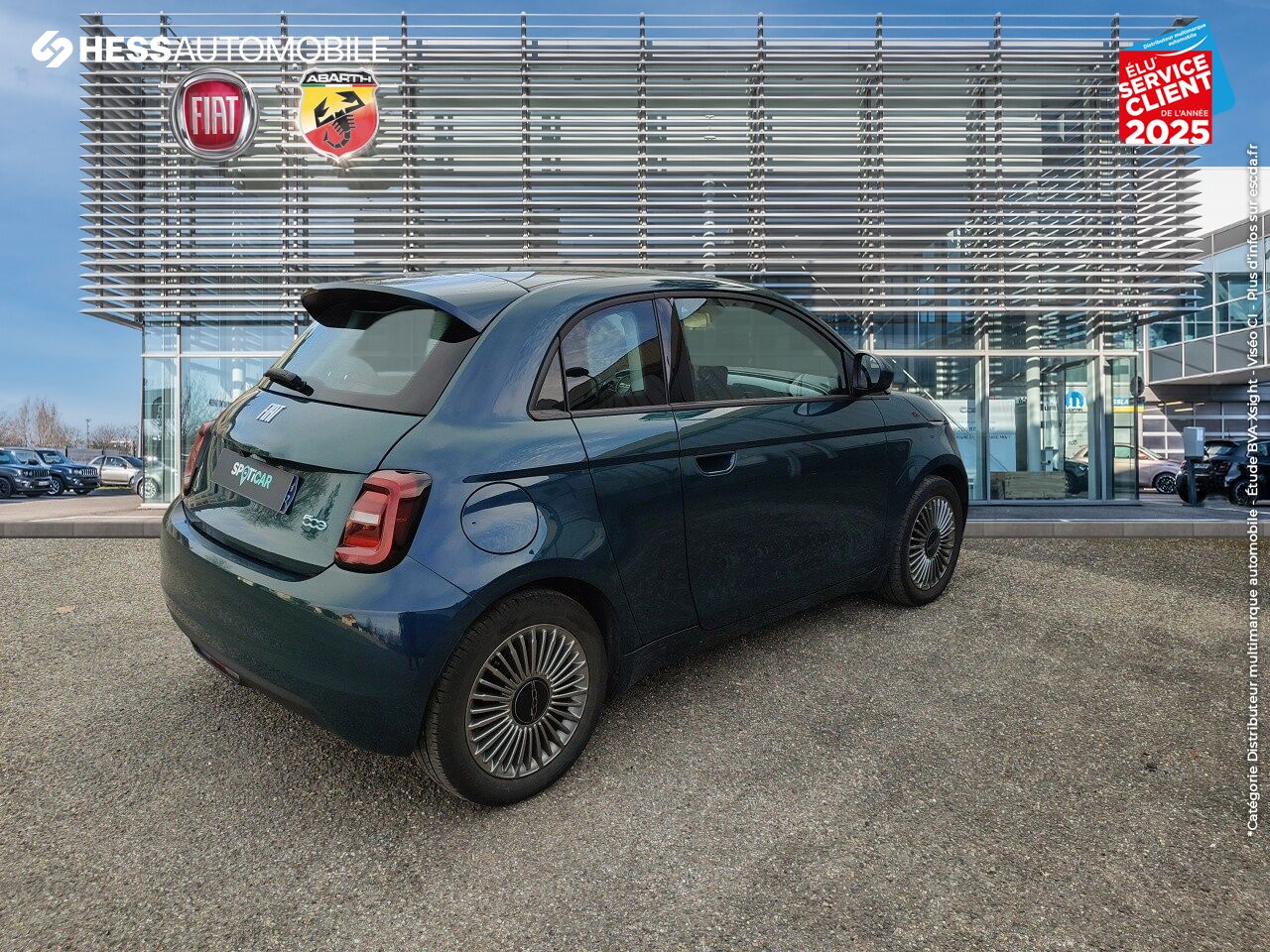 Véhicule d'occasion FIAT 500 3+1 E 118CH ICONE GPS CAMERA chez Toyota Thionville