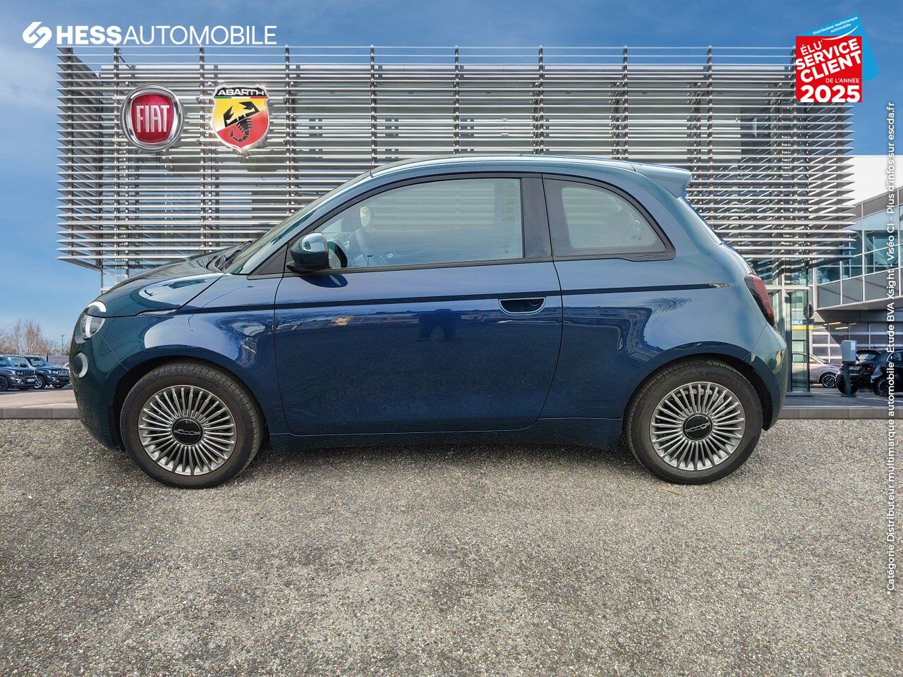 Véhicule d'occasion FIAT 500 3+1 E 118CH ICONE GPS CAMERA chez Toyota Thionville