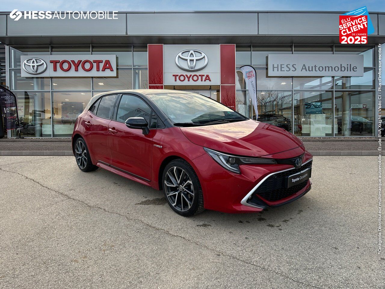 Véhicule d'occasion TOYOTA COROLLA 122H COLLECTION MY21 SIEGE CHAUF CAMERA GPS chez Opel Verdun