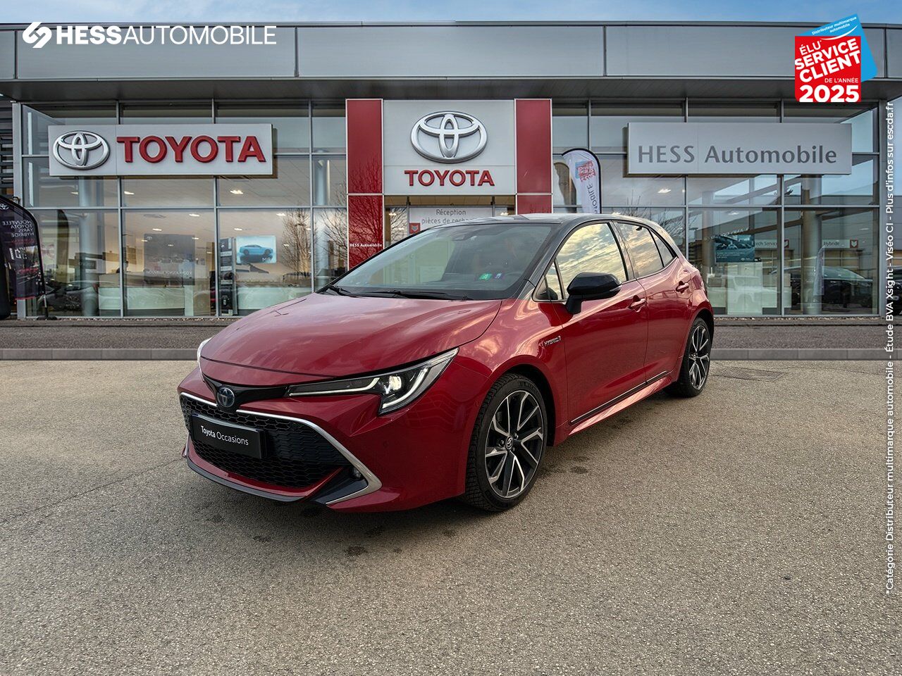 Véhicule d'occasion TOYOTA COROLLA 122H COLLECTION MY21 SIEGE CHAUF CAMERA GPS chez Opel Verdun