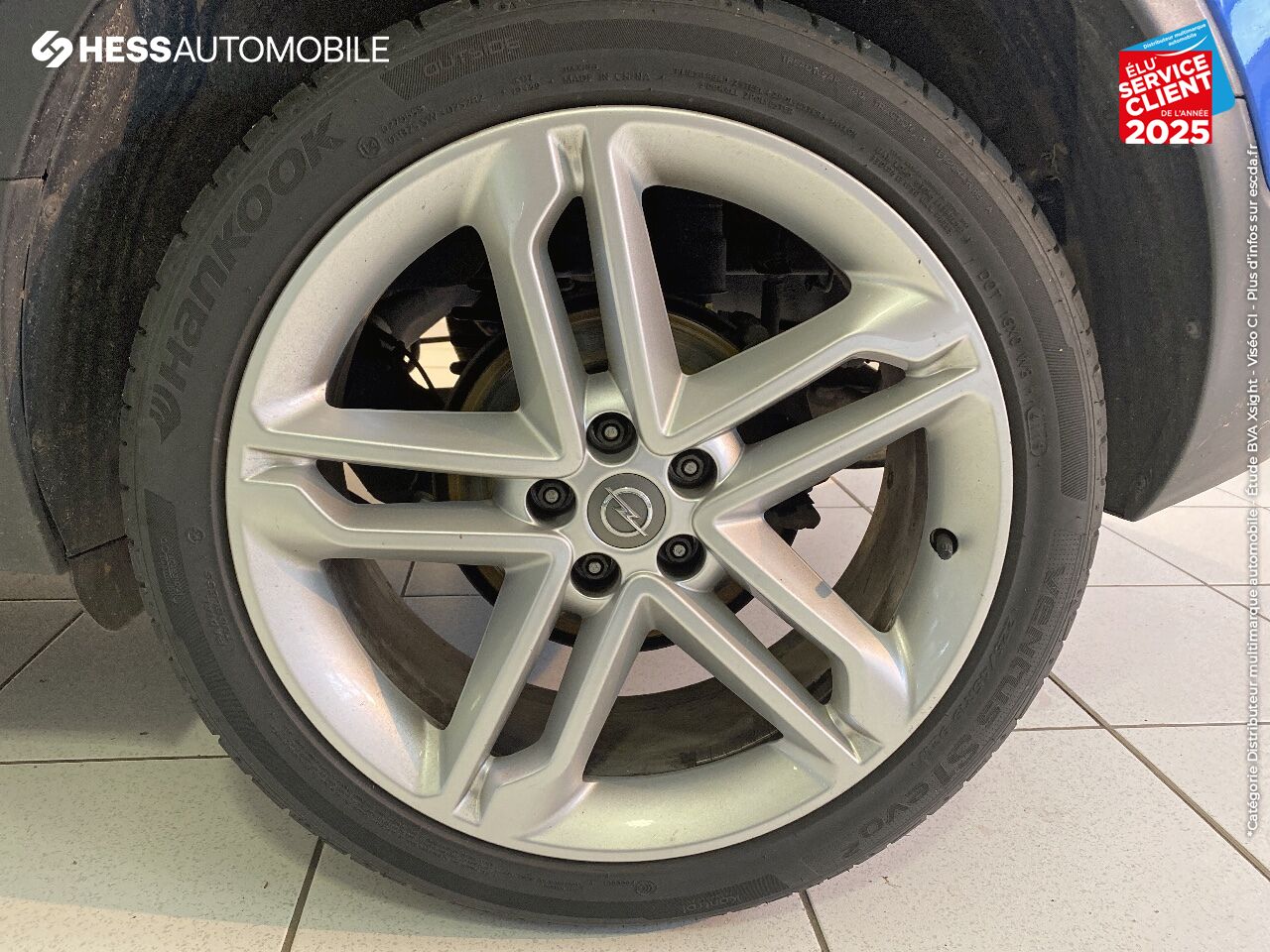 Véhicule d'occasion OPEL MOKKA X 1.6 CDTI 136CH ELITE 4X2 GPS CAMERA RADAR AV/AR SIEGE/VOLANT CHAUFF chez Opel Besançon