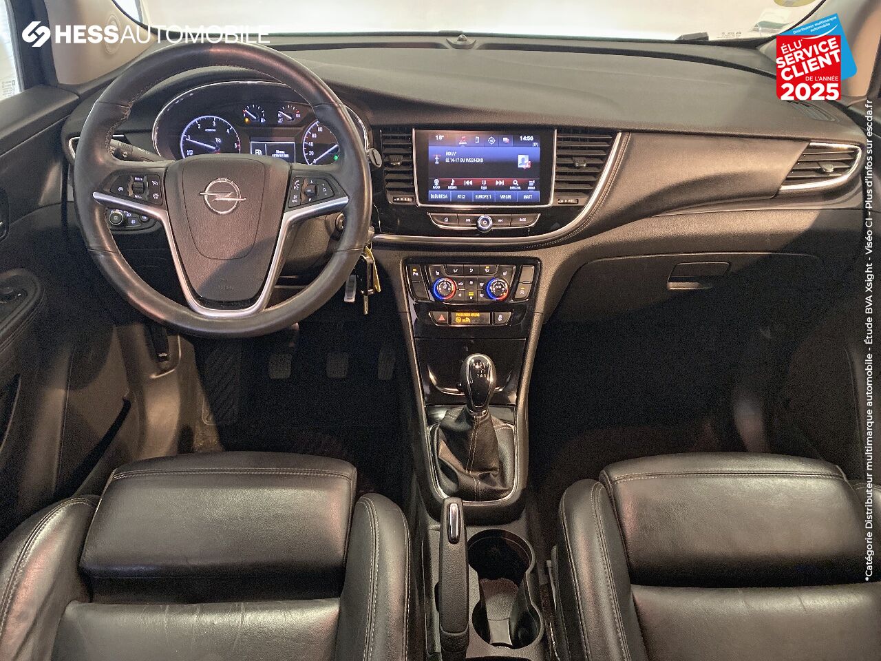 Véhicule d'occasion OPEL MOKKA X 1.6 CDTI 136CH ELITE 4X2 GPS CAMERA RADAR AV/AR SIEGE/VOLANT CHAUFF chez Opel Besançon