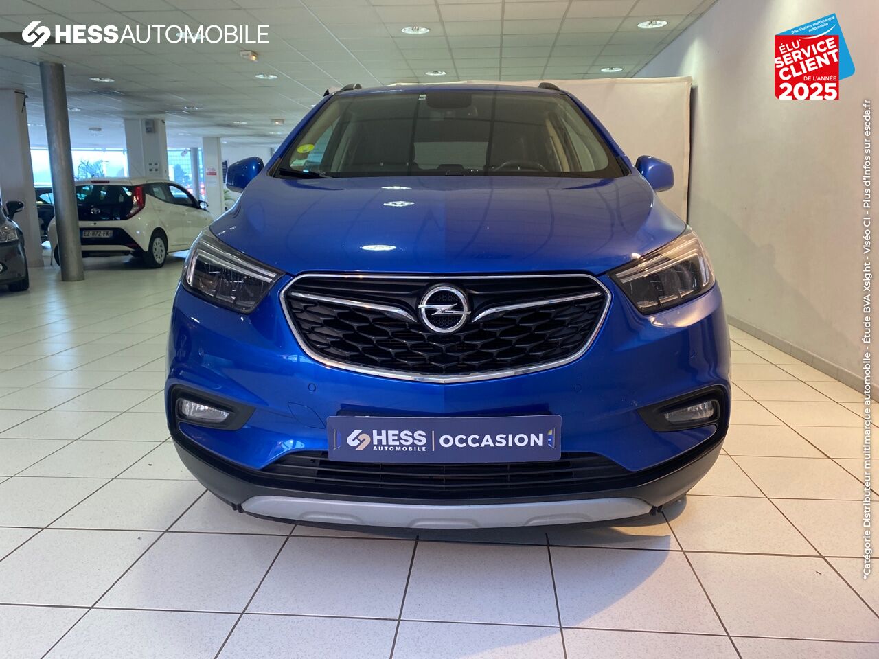 Véhicule d'occasion OPEL MOKKA X 1.6 CDTI 136CH ELITE 4X2 GPS CAMERA RADAR AV/AR SIEGE/VOLANT CHAUFF chez Opel Besançon
