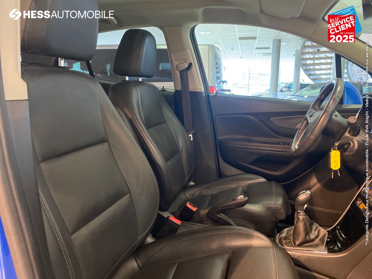 Véhicule d'occasion OPEL MOKKA X 1.6 CDTI 136CH ELITE 4X2 GPS CAMERA RADAR AV/AR SIEGE/VOLANT CHAUFF chez Opel Besançon