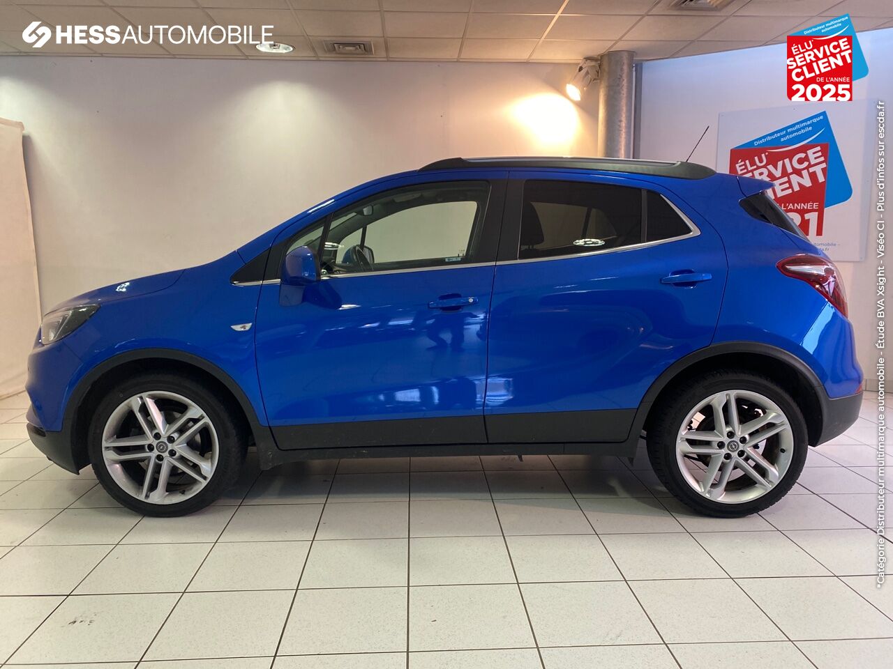 Véhicule d'occasion OPEL MOKKA X 1.6 CDTI 136CH ELITE 4X2 GPS CAMERA RADAR AV/AR SIEGE/VOLANT CHAUFF chez Opel Besançon