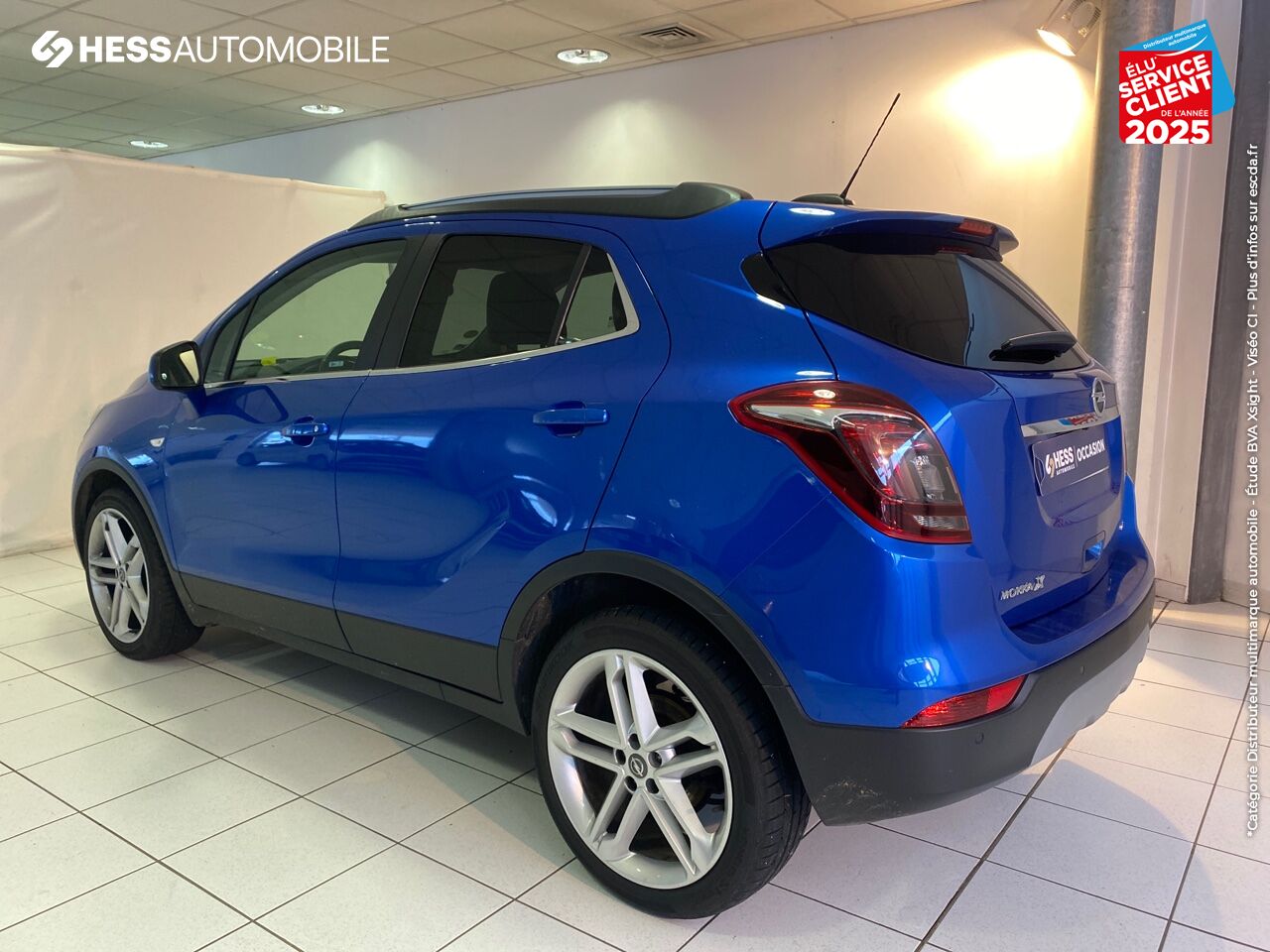 Véhicule d'occasion OPEL MOKKA X 1.6 CDTI 136CH ELITE 4X2 GPS CAMERA RADAR AV/AR SIEGE/VOLANT CHAUFF chez Opel Besançon