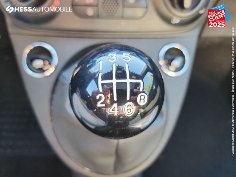 Véhicule d'occasion FIAT 500 1.0 70CH BSG S/S DOLCEVITA TPANO CUIR RADAR AR chez Fiat Mulhouse