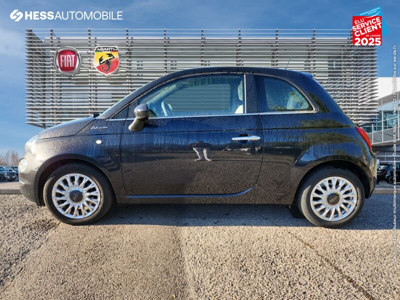 Véhicule d'occasion FIAT 500 1.0 70CH BSG S/S DOLCEVITA TPANO CUIR RADAR AR chez Fiat Mulhouse