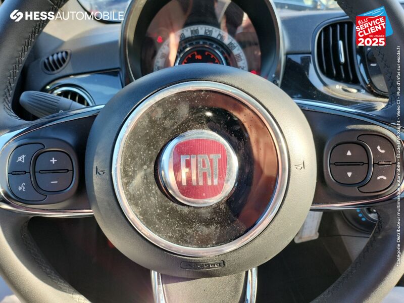 Véhicule d'occasion FIAT 500 1.0 70CH BSG S/S DOLCEVITA TPANO CUIR RADAR AR chez Fiat Mulhouse
