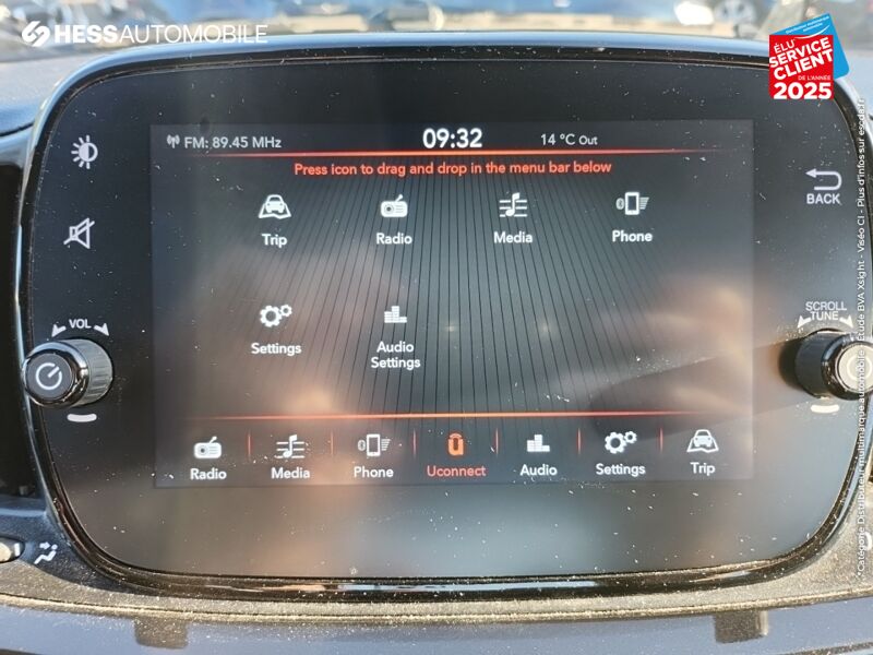 Véhicule d'occasion FIAT 500 1.0 70CH BSG S/S DOLCEVITA TPANO CUIR RADAR AR chez Fiat Mulhouse
