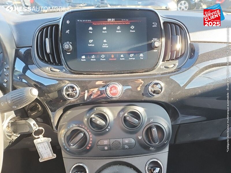 Véhicule d'occasion FIAT 500 1.0 70CH BSG S/S DOLCEVITA TPANO CUIR RADAR AR chez Fiat Mulhouse