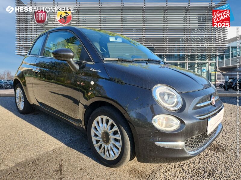 Véhicule d'occasion FIAT 500 1.0 70CH BSG S/S DOLCEVITA TPANO CUIR RADAR AR chez Fiat Mulhouse