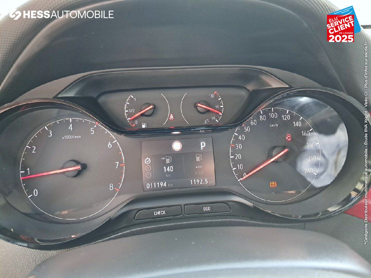 Véhicule d'occasion OPEL CROSSLAND 1.2 TURBO 130CH GS LINE BVA chez Opel Belfort