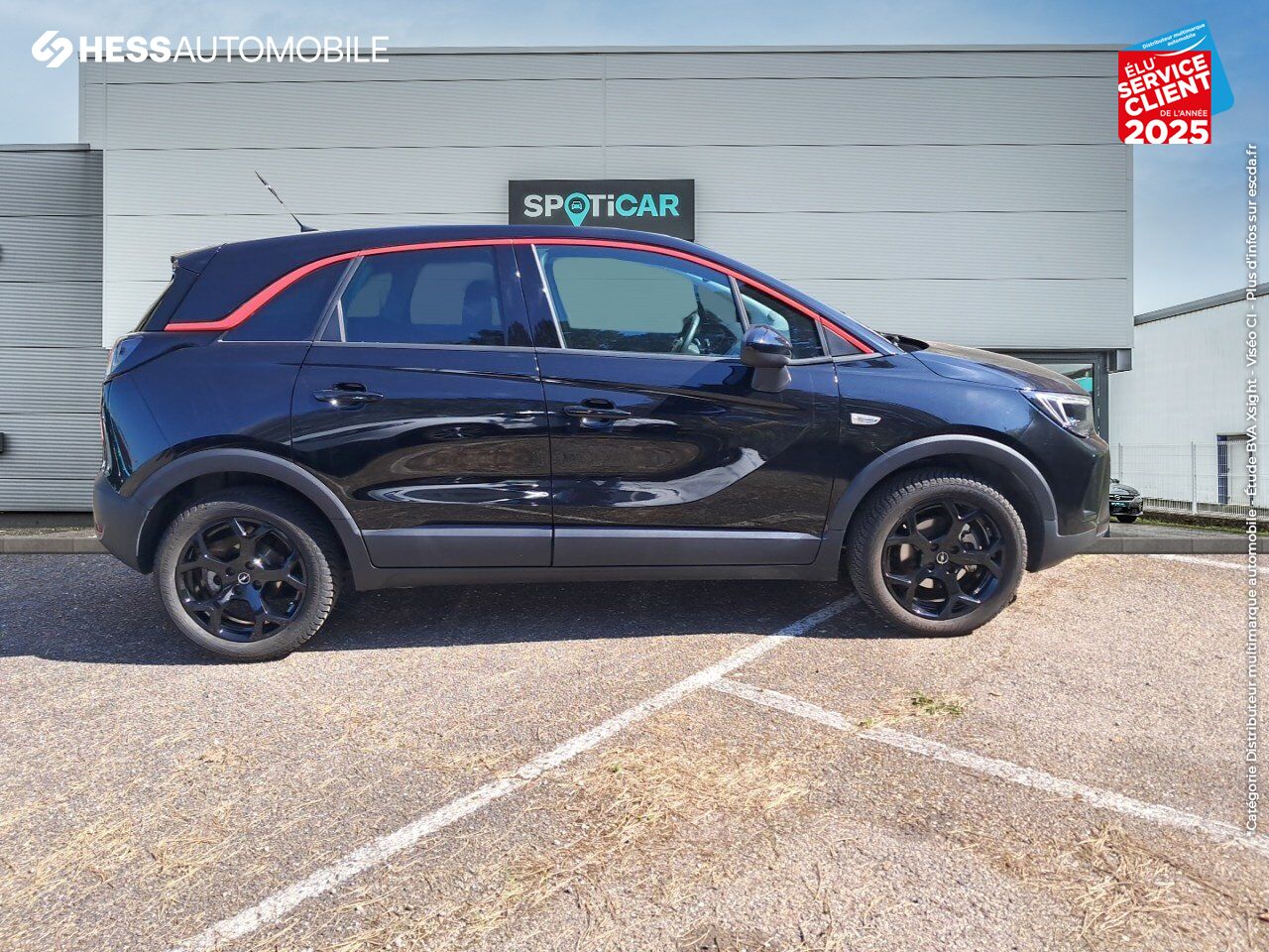 Véhicule d'occasion OPEL CROSSLAND 1.2 TURBO 130CH GS LINE BVA chez Opel Belfort