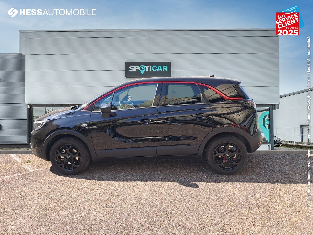 Véhicule d'occasion OPEL CROSSLAND 1.2 TURBO 130CH GS LINE BVA chez Opel Belfort