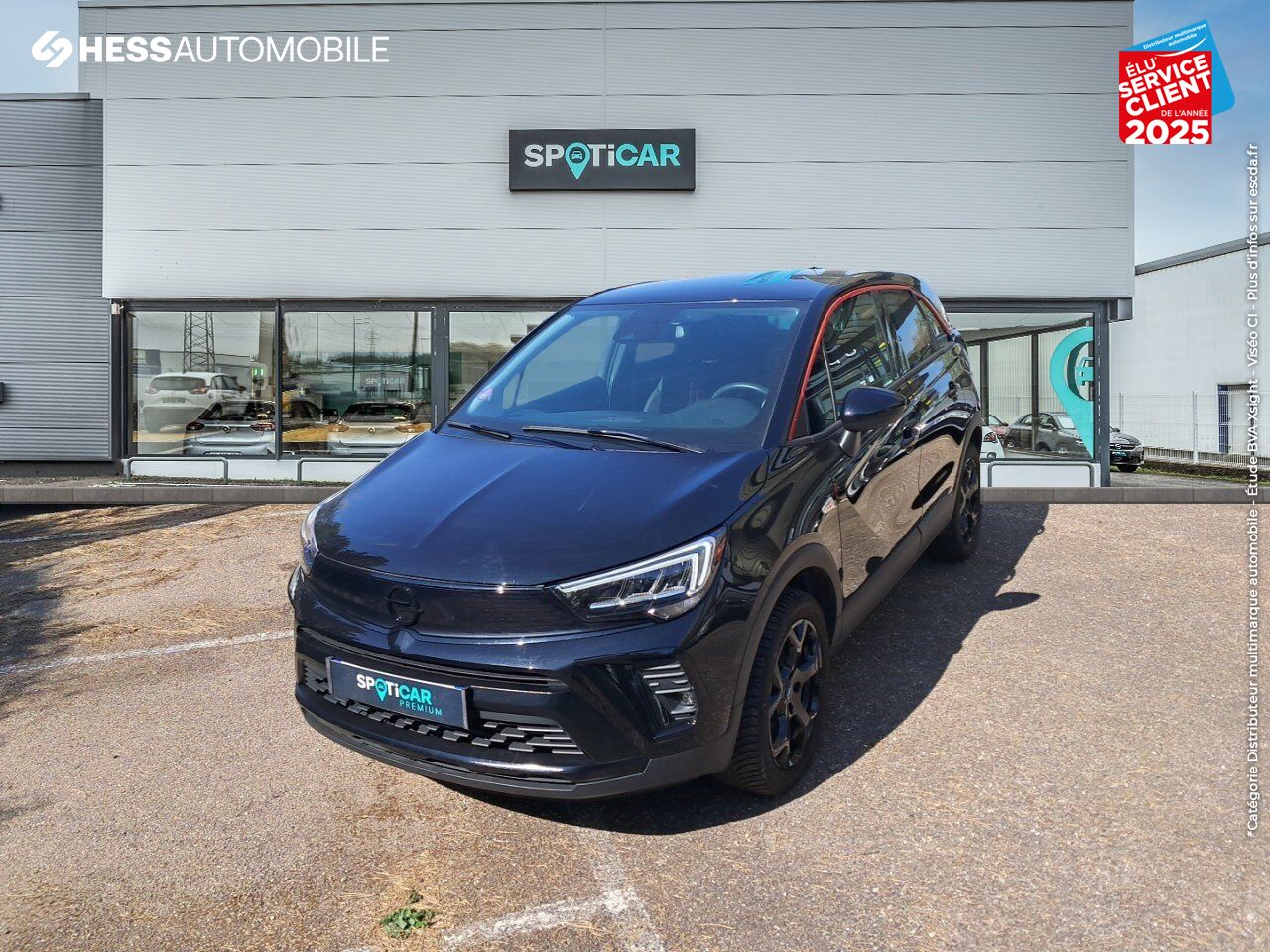 Véhicule d'occasion OPEL CROSSLAND 1.2 TURBO 130CH GS LINE BVA chez Opel Belfort
