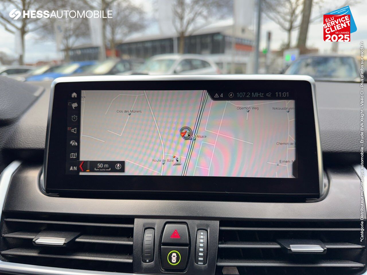 Véhicule d'occasion BMW SERIE 2 ACTIVETOURER 225XEA 220CH SPORT 6CV SIEGES CHAUF GPS RADAR AV/AR chez BMW Colmar