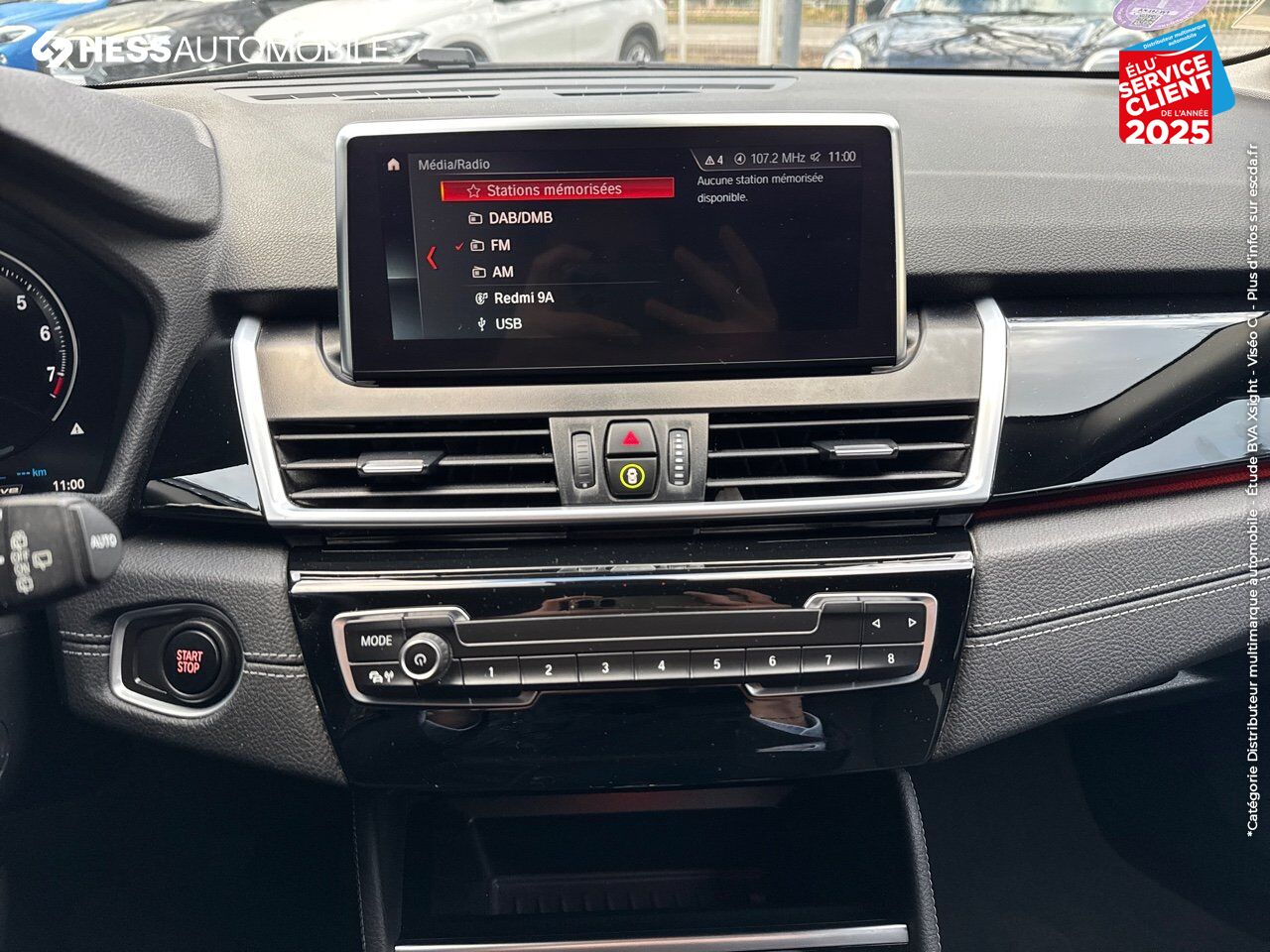 Véhicule d'occasion BMW SERIE 2 ACTIVETOURER 225XEA 220CH SPORT 6CV SIEGES CHAUF GPS RADAR AV/AR chez BMW Colmar