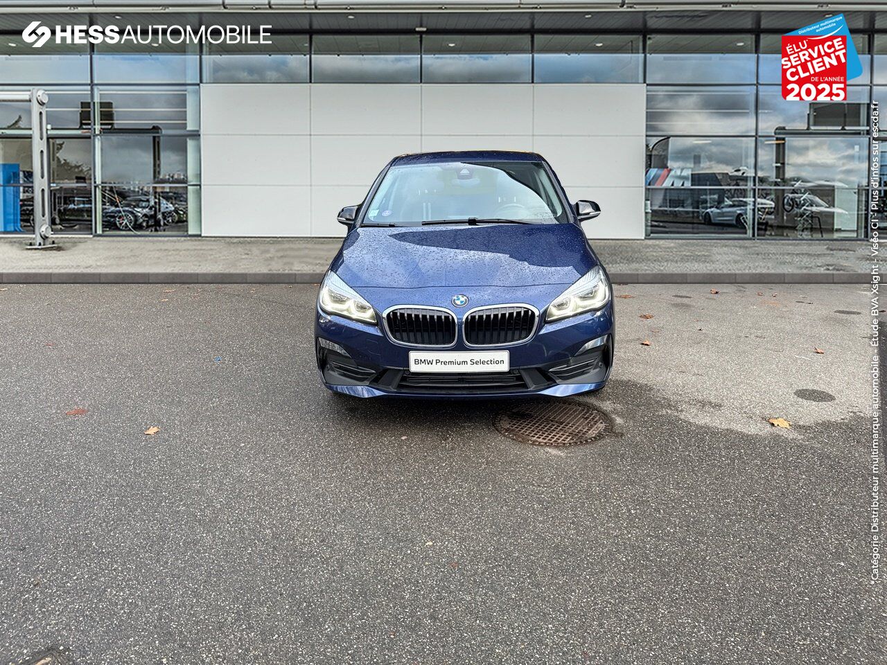 Véhicule d'occasion BMW SERIE 2 ACTIVETOURER 225XEA 220CH SPORT 6CV SIEGES CHAUF GPS RADAR AV/AR chez BMW Colmar