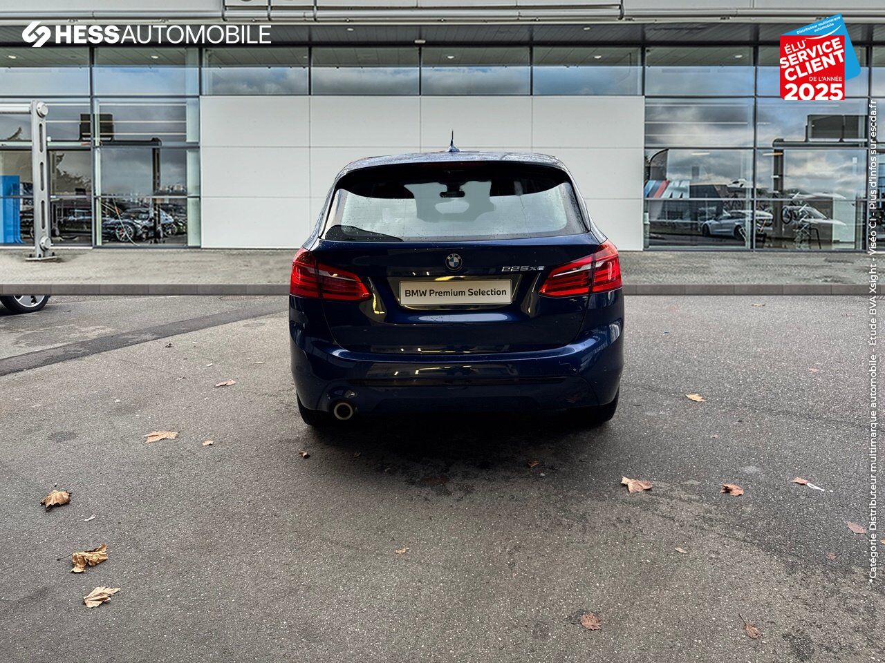Véhicule d'occasion BMW SERIE 2 ACTIVETOURER 225XEA 220CH SPORT 6CV SIEGES CHAUF GPS RADAR AV/AR chez BMW Colmar